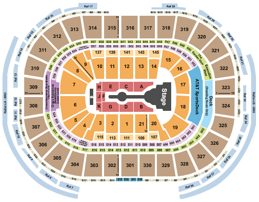 TD Garden Cardi B Seating Chart
